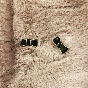 Kate Spade Black Bow Earrings🖤